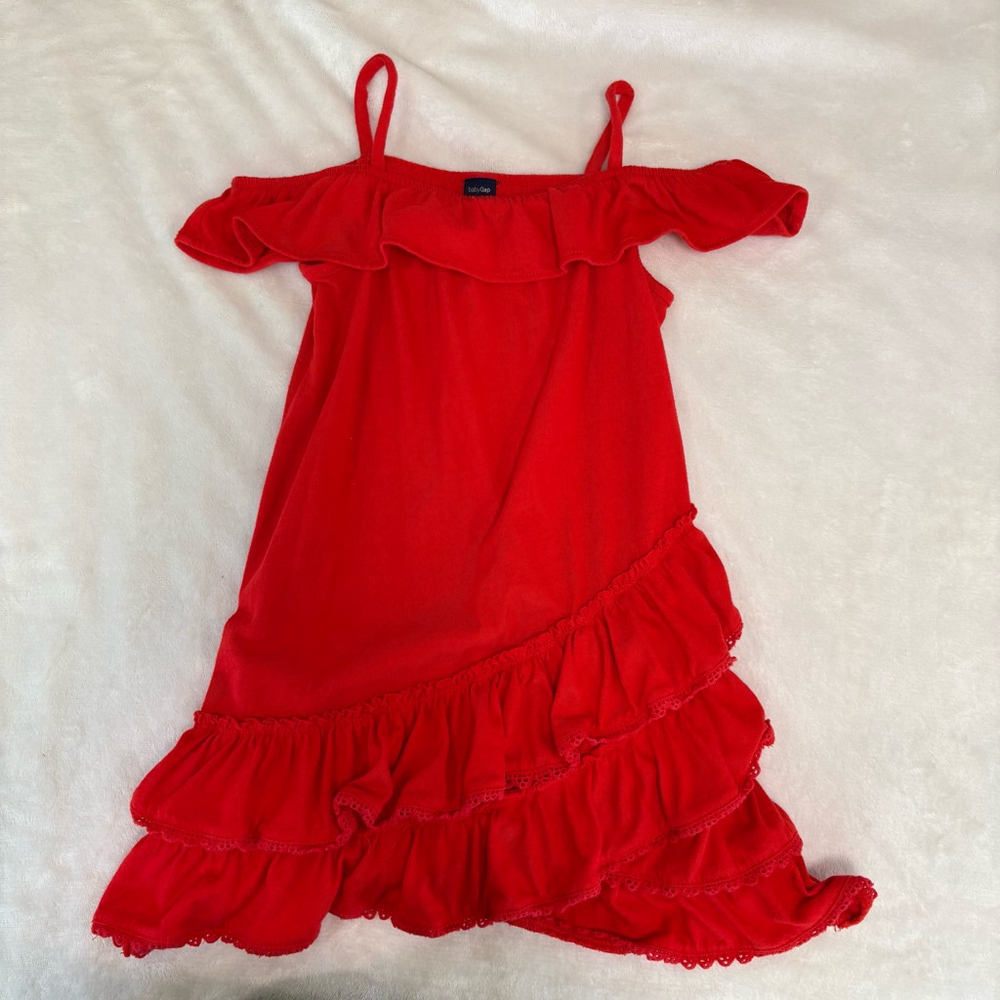 Gap Red summer Dress Size 3T Toddler